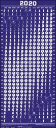 Calendrier lunaire 2020 - Moyen format
