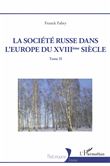La société russe dans l'Europe du XVIIIeme siècle