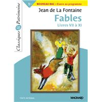 Fables livres VII à XI