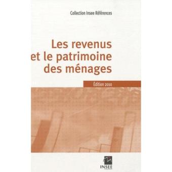 Revenus et patrimoine des ménages - 1