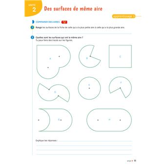 Cap Maths CM1 Éd. 2020 - Cahier de Géométrie-Mesure
