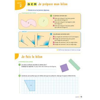 Cap Maths CM1 Éd. 2020 - Cahier de Géométrie-Mesure