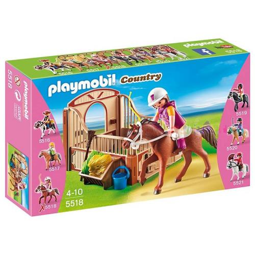 Playmobil Country 5518 Cheval Shagya et cavalière - Playmobil