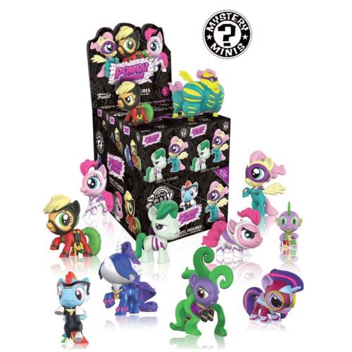 Mini-figurine Funko Pop My Little Pony Mystery Minis Power Ponies Série 4 Modèle aléatoire