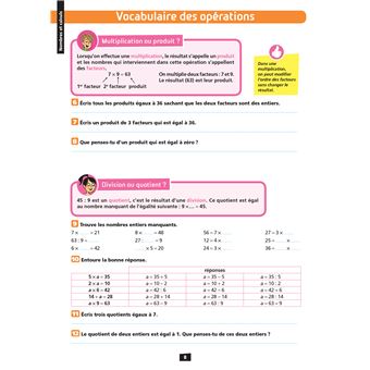 Ça y est, je sais ! Maths 6e