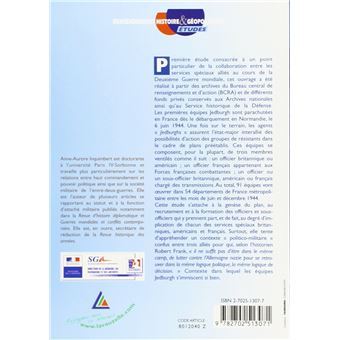 Les équipes Jedburgh juin 1944 décembre 1944