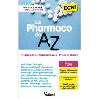 Pharmaco de A à Z pour les ECNi