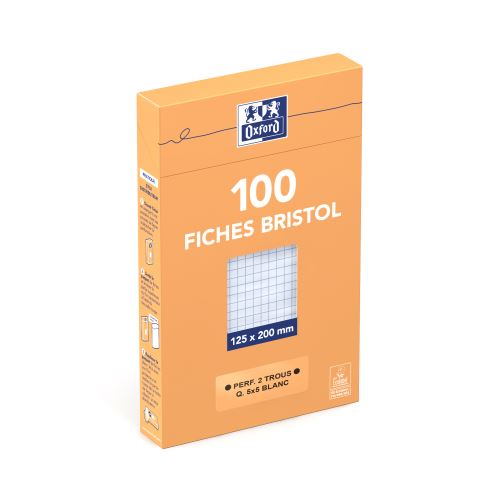 OXFORD ETUI 100 BRISTOL 125X200 5X5