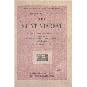 Rue Saint-Vincent - 1