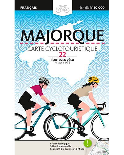 Majorque, carte cyclotouristique - Cristina Martinez - (donnée non spécifiée)