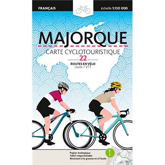 Majorque, Carte Cyclotouristique