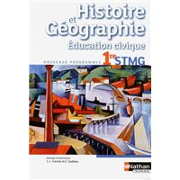 Hist geog 1ere stmg eleve 2012