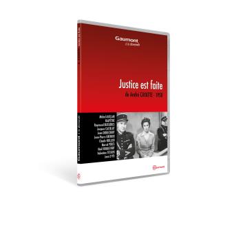 Justice est faite DVD