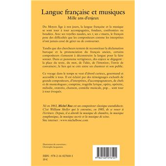 Langue française et musiques