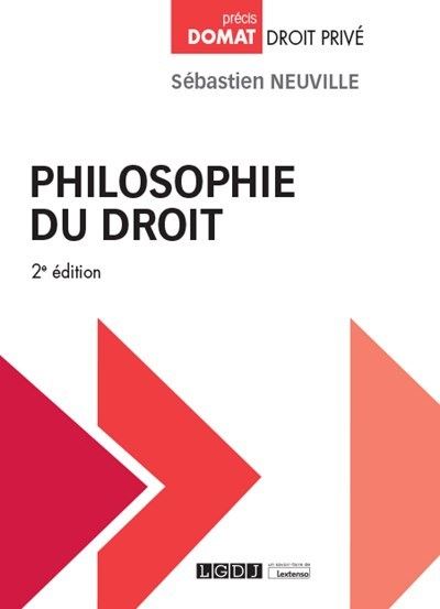 Philosophie du droit - Sébastien Neuville - broché