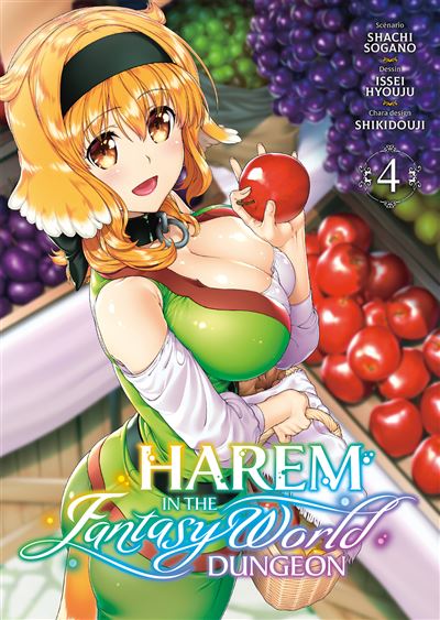 Harem in the Fantasy World Dungeon - Tome 4 - Shachi Sogano - broché