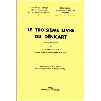 Le Troisième Livre de Denkart