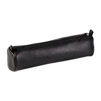 CLAIRFTN RDC5 TROUSSE RONDE CUIR NOIR