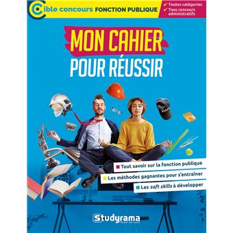 Mon cahier pour réussir les concours de la fonction publique