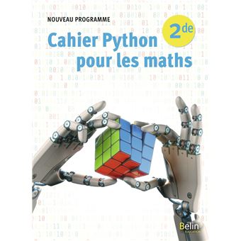 Cahier Python pour les Maths Seconde