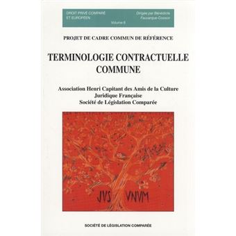 Terminologie contractuelle commune