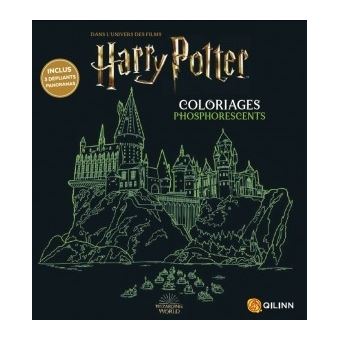 Harry Potter - coloriages phosphorescents - Livres jeux et d