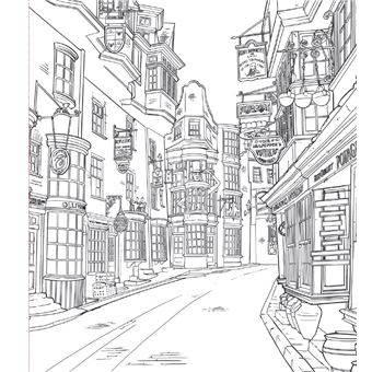 Harry Potter, Coloriages phosphorescents