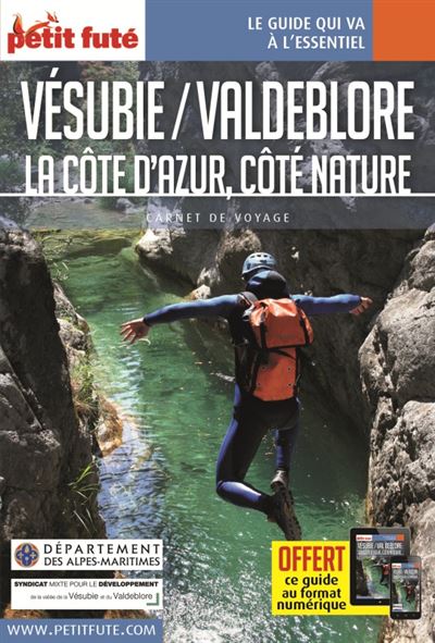 Vallee de la vesubie & de la valdeblore 2017 carnet petit fute + offre num