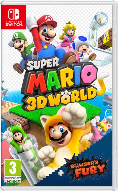 Super Mario 3d World + Browser' Fury Nintendo Switch Nintendo - vue 3