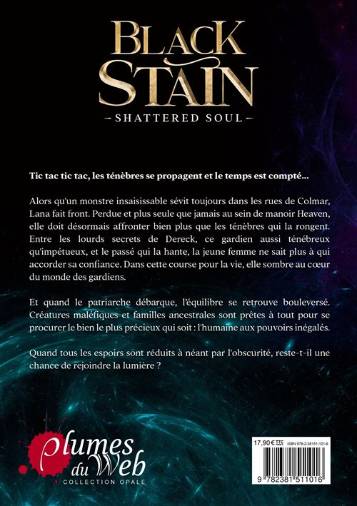 Black Stain Tome 2 : Shattered soul - Payelle Aurore