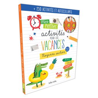 Mes petites activités pour les vacances - Moyenne section