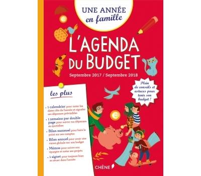Agenda septembre 2017- septembre 2018 Du budget