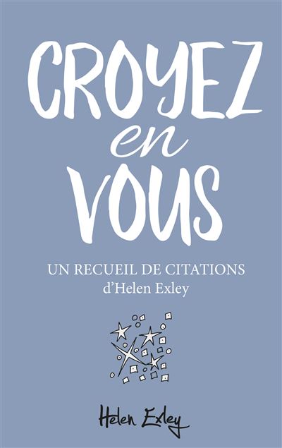 Croyez en vous !