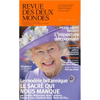 Revue des Deux Mondes Juillet 2021 - Lady Di