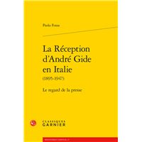 La Réception d'André Gide en Italie
