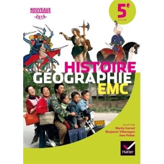 Histoire Geographie Emc 5e Ed 16 Manuel De L Eleve Manuel De L Eleve Programme 16 Broche Martin Ivernel Francoise Weber Helene Bigorne Achat Livre Fnac