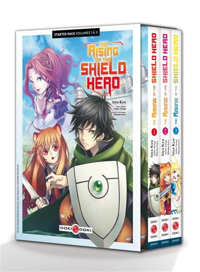 The Rising of the Shield Hero - Starter pack vol. 01-03 - Yusagi Aneko - (donnée non spécifiée)