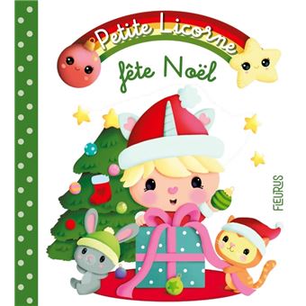 Petite licorne fête Noël