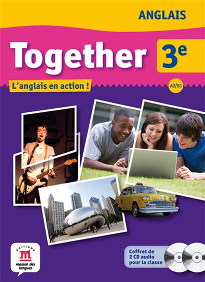 Together 3e - coffret 2 cd audio classe
