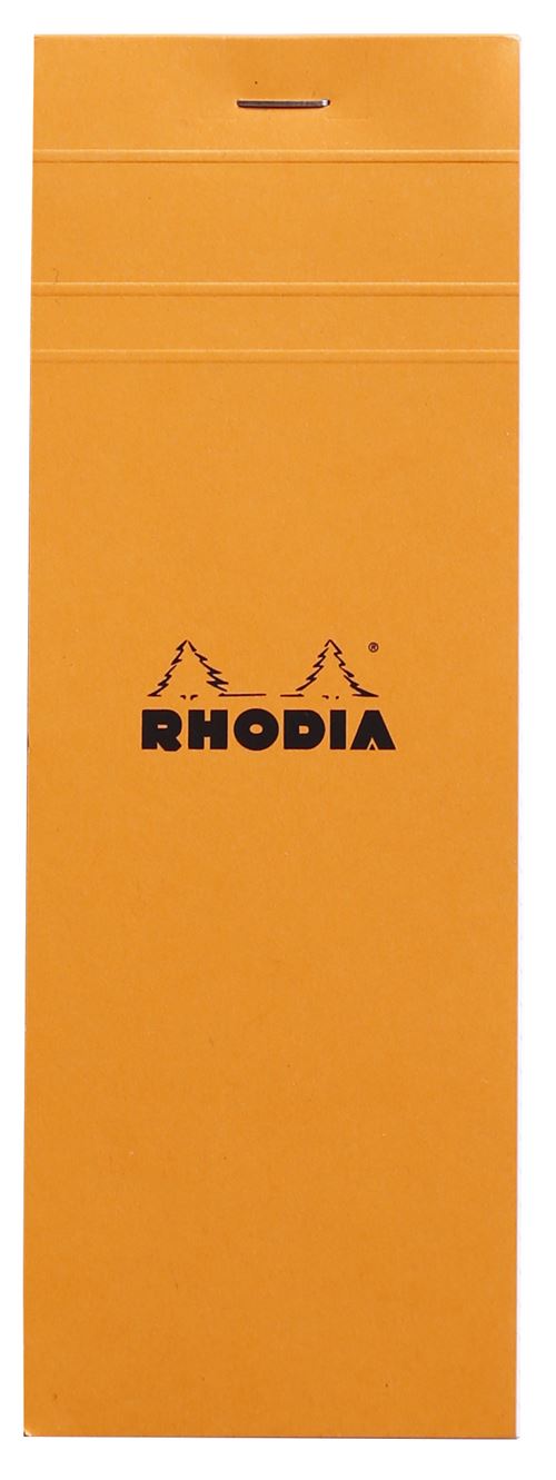 Bloc Rhodia N°8 Shopping Q5 Orange 80 Feuilles