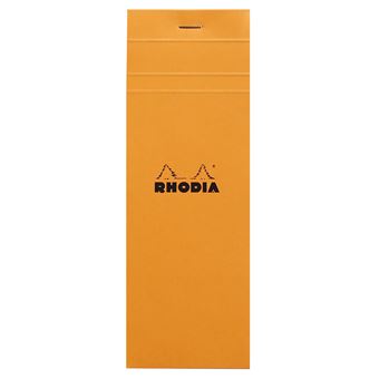 Bloc Rhodia N°8 Shopping Q5 Orange 80 Feuilles - 1