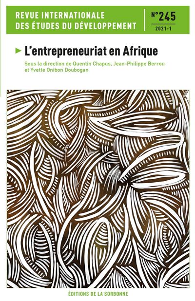 L'entrepreneuriat en Afrique - Quentin Chapus - broché