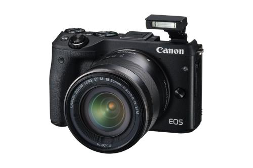 Canon　EOS M3 18-55㍉ Canon EOS M3 + Objectif 18 - 55 mm f/3.5 - 5.6 IS STM - Appareil