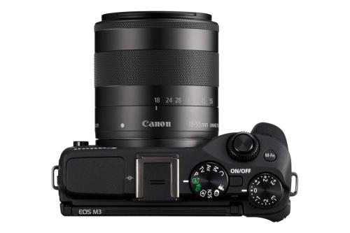 Canon　EOS M3 18-55㍉ Canon EOS M3 + Objectif 18 - 55 mm f/3.5 - 5.6 IS STM - Appareil
