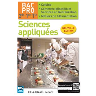 Sciences Appliquees 2de 1re Tle Bac Pro Cuisine Et Csr 2016 Pochette Ele Pochette Eleve Edition 2016 Broche Catherine Armagnac Valerie Costes Christine Coustau Achat Livre Fnac