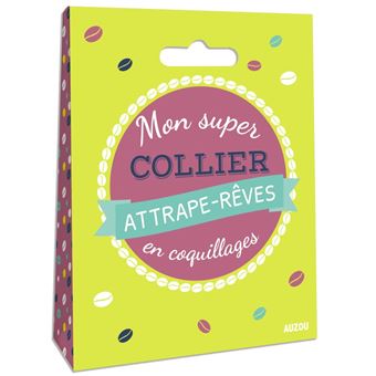 Mon super collier attrape-reves en coquillages