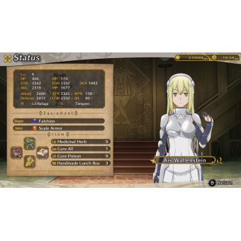 Is It Wrong to Try to Pick Up Girls in a Dungeon? Infinite Combate Nintendo Switch