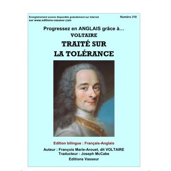 Trait  sur  la  tol rance broch  Voltaire Achat Livre 