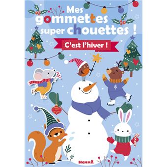 Mes gommettes super chouettes ! C'est Noël ! (Père Noël et sapin)