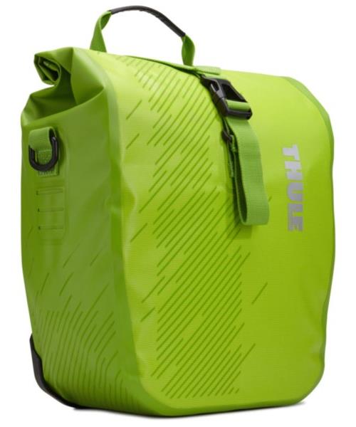 Lot de 2 sacoches sport imperméables Thule Pack’n Pedal 14 L Vertes